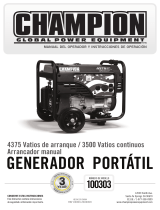 Champion Power Equipment 100303 Manual del operador
