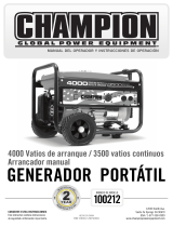 Champion Power Equipment 100212 Manual de usuario
