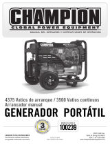 Champion Power Equipment 100239 Manual de usuario