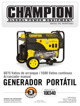 Champion Power Equipment 100340 Manual del operador