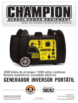 Champion Power Equipment 100262 Manual del operador