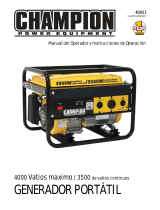 Champion Power Equipment 40051 Manual del operador