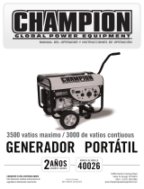 Champion Power Equipment 40026 Manual de usuario