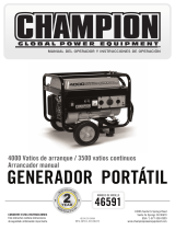 Champion Power Equipment 46591 Manual de usuario