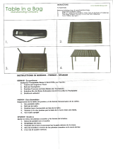 Table in a Bag A2716F Guía del usuario