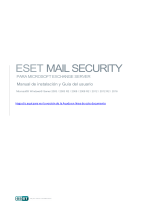ESET Mail Security for Exchange Server Guía del usuario