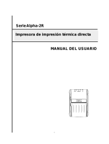 TSC Alpha-2R Serie Manual de usuario