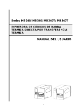 TSC MB340 Serie Manual de usuario