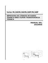 TSC ML240 Series Manual de usuario