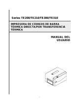 TSC TE310 Serie Manual de usuario