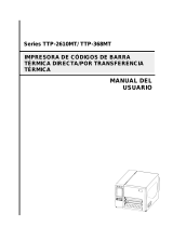 TSC TTP-2610MT Series Manual de usuario