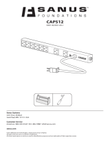 Sanus CAPS12 Guía de instalación