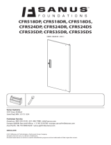 Sanus CFR524DS Guía de instalación