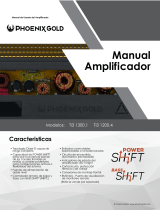 Phoenix Gold Ti3 1200W 4 Channel Amplifier Manual de usuario