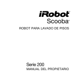iRobot Scooba 200 Serie El manual del propietario