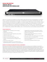 Biamp Vocia MS-1e Ficha de datos