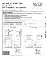 American Standard 6516001EC.020 Guía de instalación
