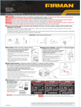 Firman WH03041 Guía de instalación