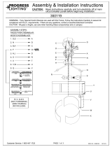 Progress Lighting P350119-143 Guía de instalación