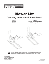 Pro-Lift T-5500 Manual de usuario