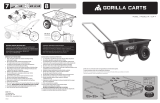 Gorilla Carts GCR-4 Instrucciones de operación