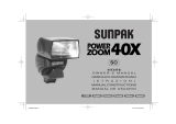 SUNPAK Power Zoom 40X El manual del propietario