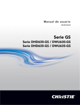 Christie DWU630-GS Manual de usuario