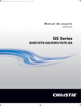 Christie DWU1075-GS Manual de usuario