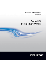 Christie D13WU2-HS Manual de usuario