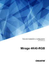 Christie Mirage 4K40-RGB Installation Information