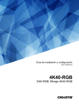 Christie Mirage 4K40-RGB Installation Information