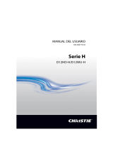 Christie D12HD-H Manual de usuario