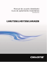 Christie LWU620i-D Manual de usuario
