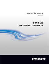 Christie DHD599-GS Manual de usuario