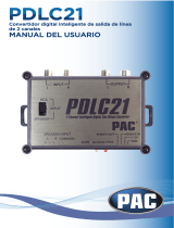PAC PDLC21 El manual del propietario