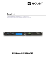 Ecler DAM614 Manual de usuario