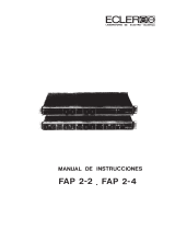 Ecler FAP2-2 FAP2-4 Manual de usuario