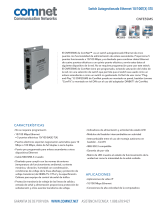 Comnet CNFE5SMS Ficha de datos