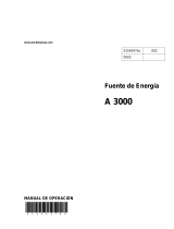 Wacker Neuson A3000 Manual de usuario