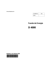 Wacker Neuson D4000 Manual de usuario