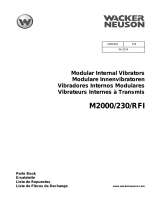 Wacker Neuson M2000/230/RFI Parts Manual