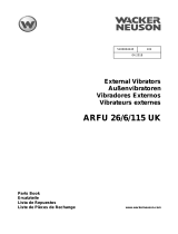 Wacker Neuson ARFU26/6/115 UK Parts Manual