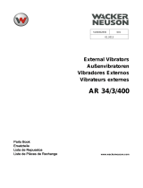 Wacker Neuson AR 34/3/400 Parts Manual