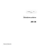 Wacker Neuson AR 36/3,6/230 Manual de usuario