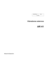Wacker Neuson AR 41/9/042 Manual de usuario