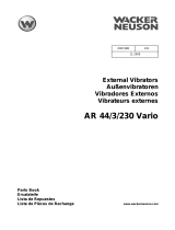 Wacker Neuson AR 44/3/230 Vario Parts Manual