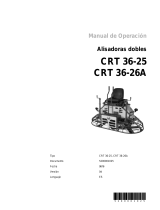 Wacker Neuson CRT36-26A Manual de usuario