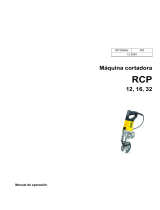 Wacker Neuson RCP-16/120 60 Hz Manual de usuario