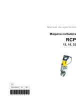 Wacker Neuson RCP-32/120 Manual de usuario