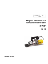 Wacker Neuson RCP-25/115 Manual de usuario